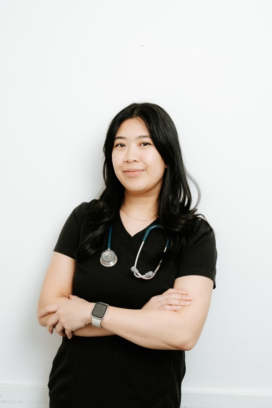 Jodie Ng, veterinary technician and practice manager at Alta Vista Animal Hospital